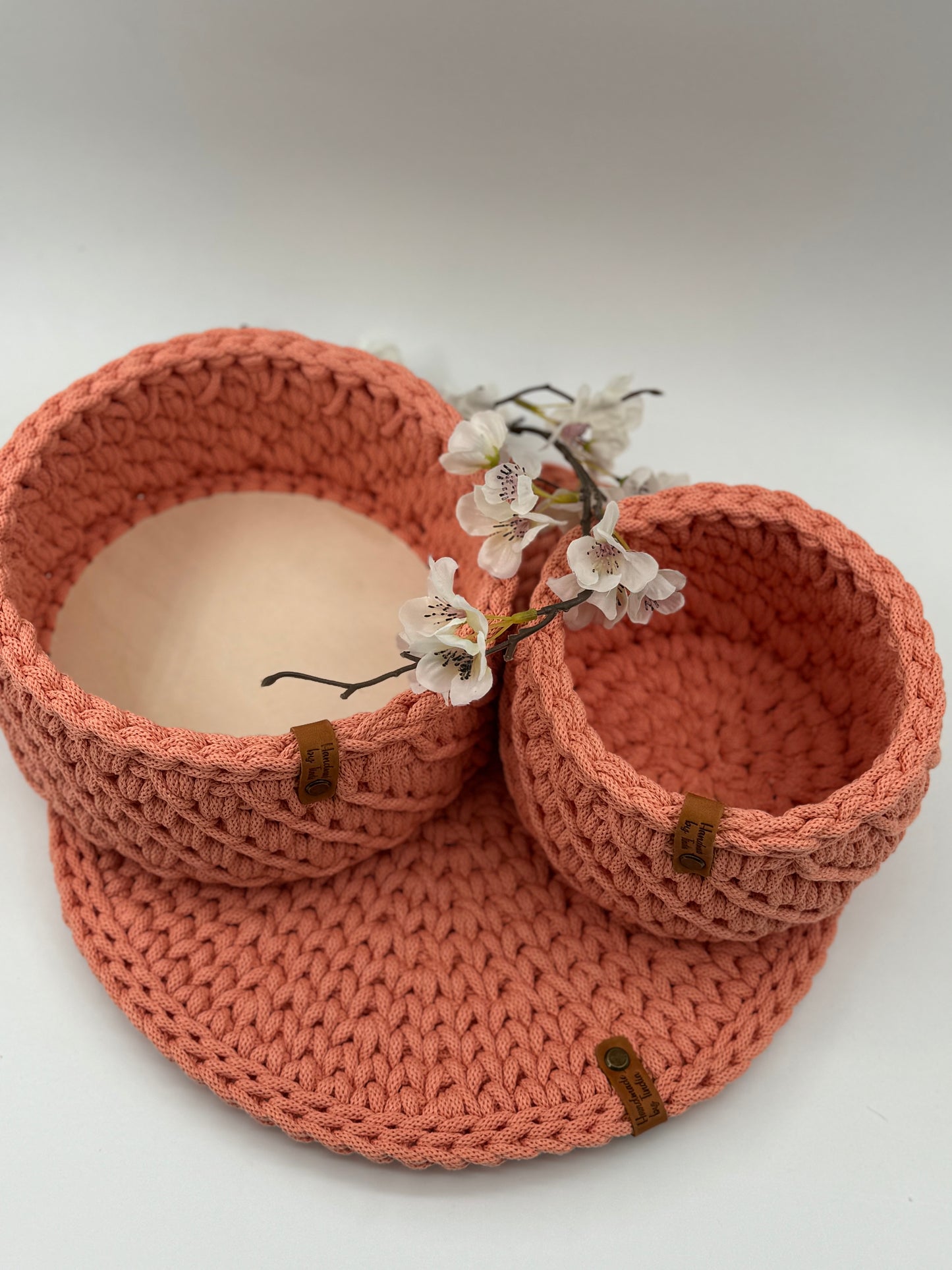 Geschenkset Platzset + Korb + Obstkorb Geschenkidee, Muttertag - Sofort verfügbar