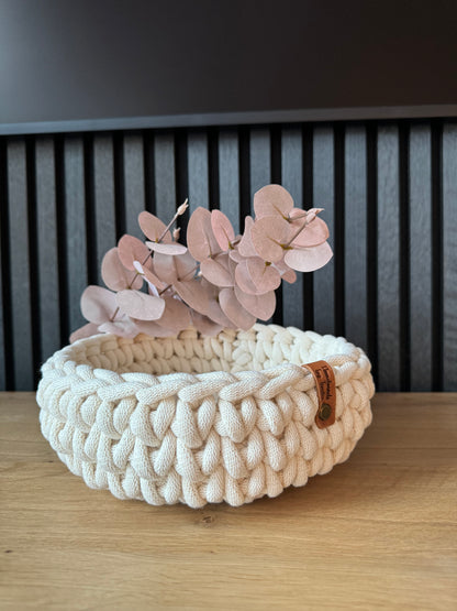 Aufbewahrungskorb - Geschenkkorb - Häkelkorb - Obstkorb - Brotkorb - Geschenkidee