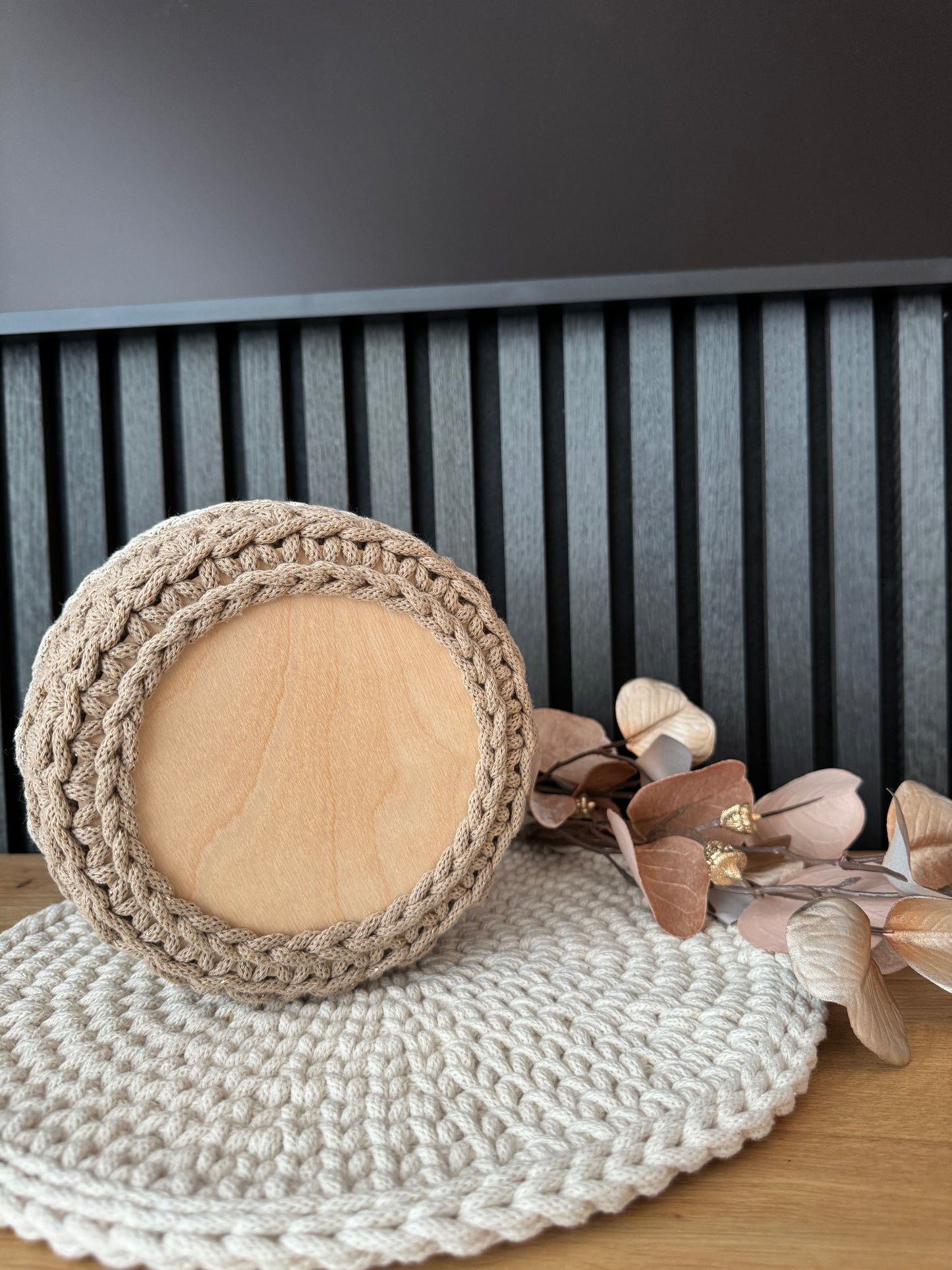 Aufbewahrungskorb mit Holzboden - Sofort verfügbar